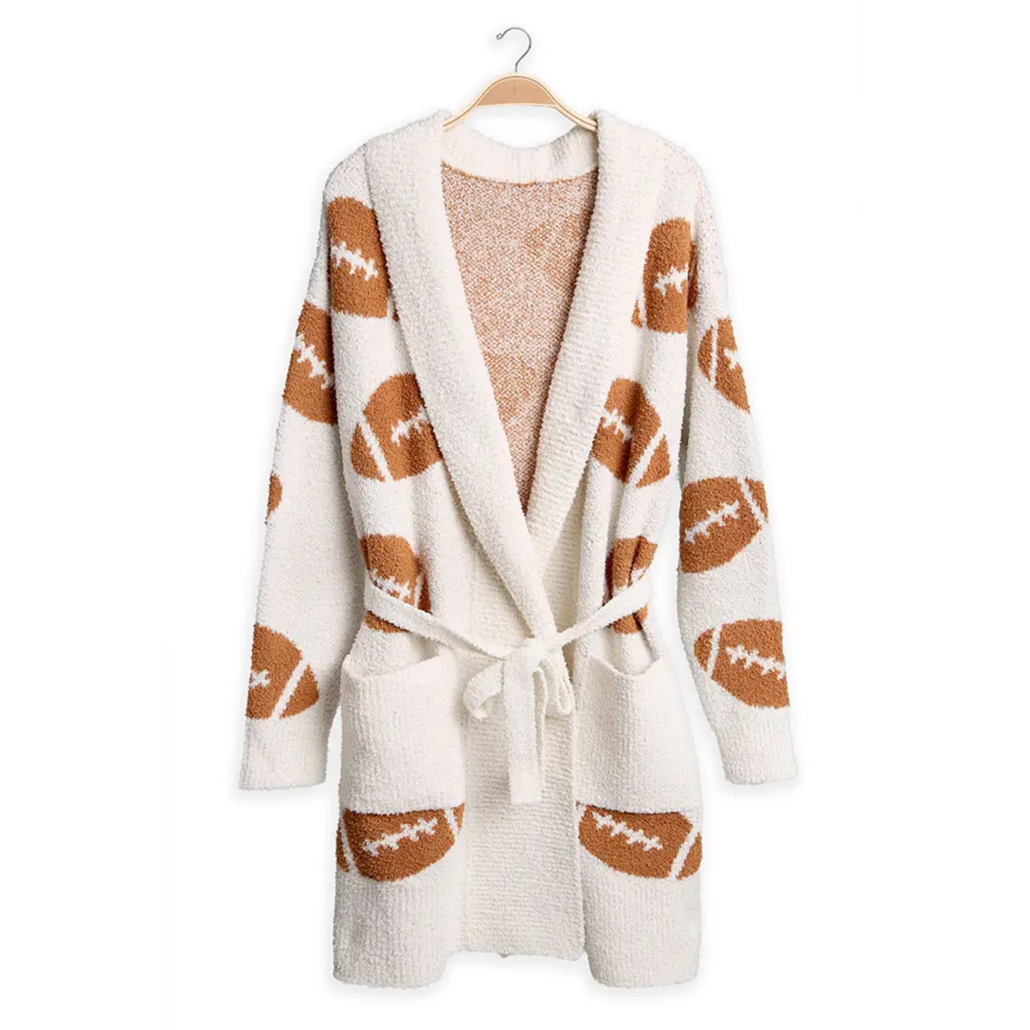 Sporty Snuggle Belted Robe