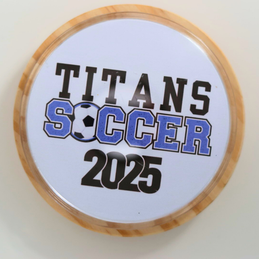 Personalized Game Day Button Pins- Collins High School Seniors