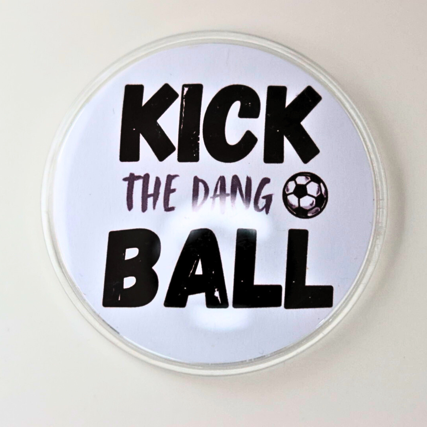 Personalized Game Day Button Pins- Soccer