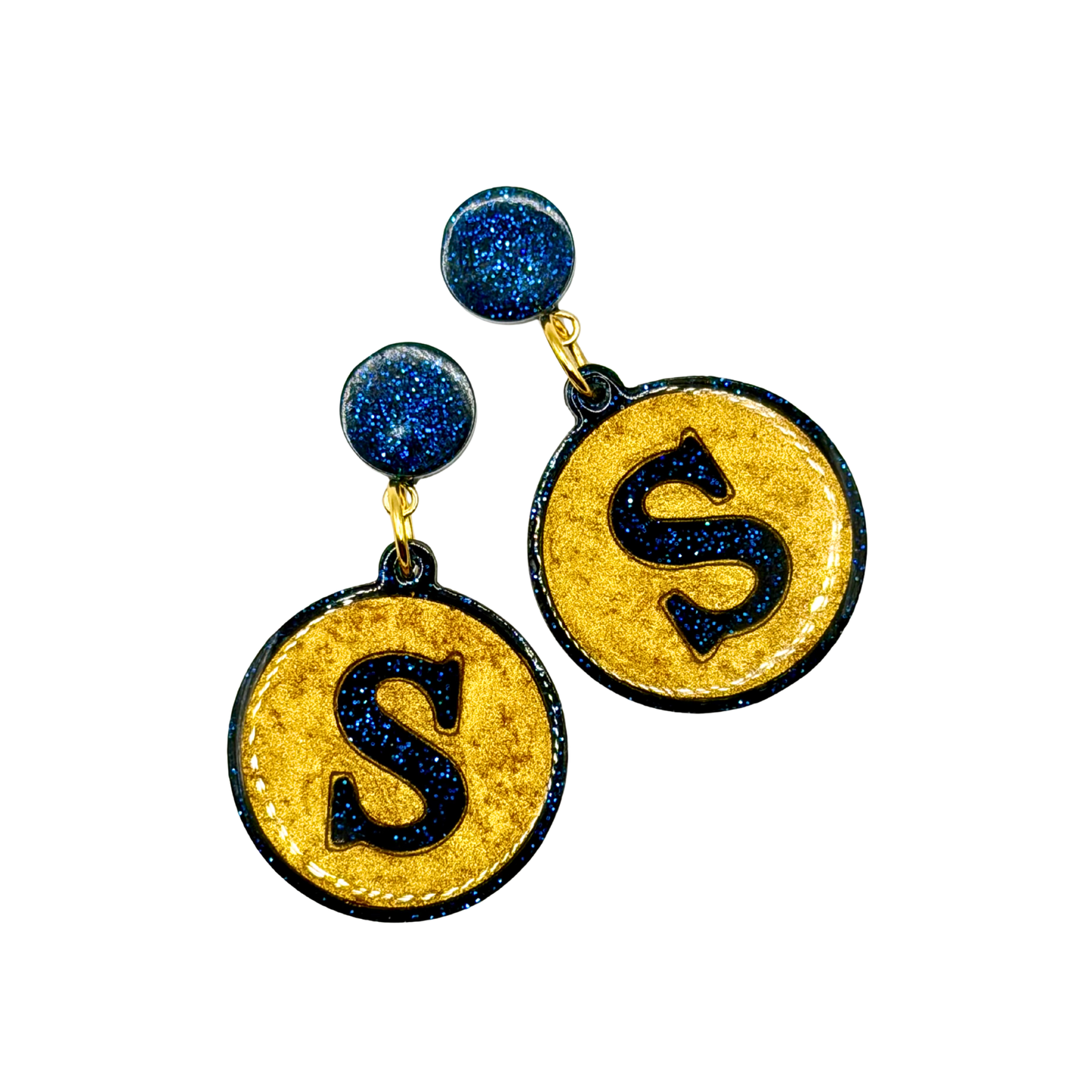 Shelby County Rockets Custom Earrings