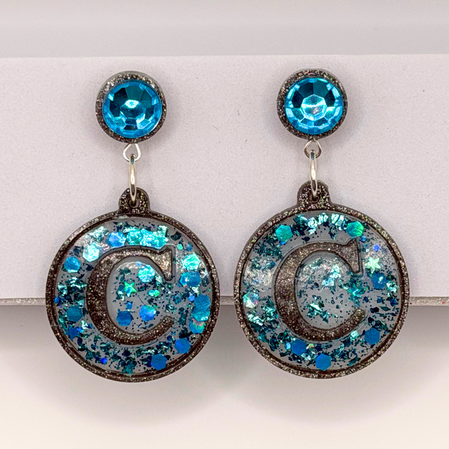 Collins Titans Custom Earrings