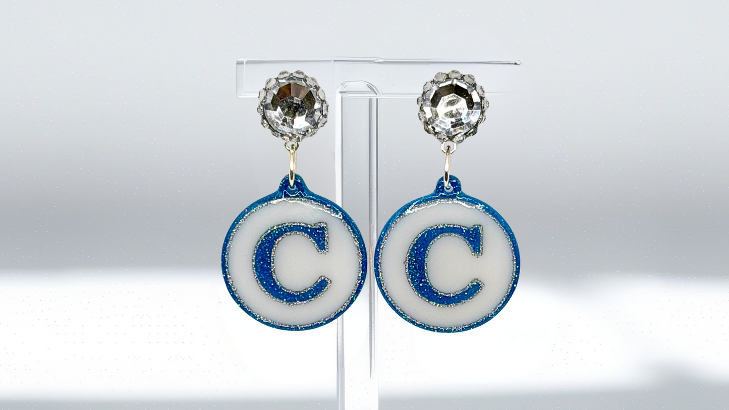 Collins Titans Custom Earrings