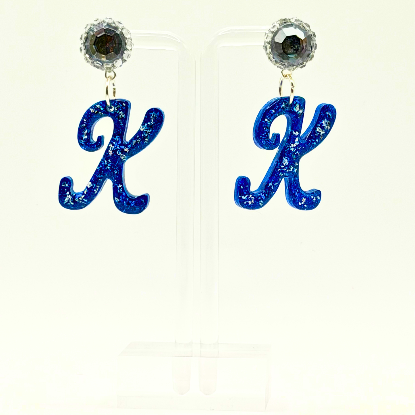 Luxe Letter Drop Earrings