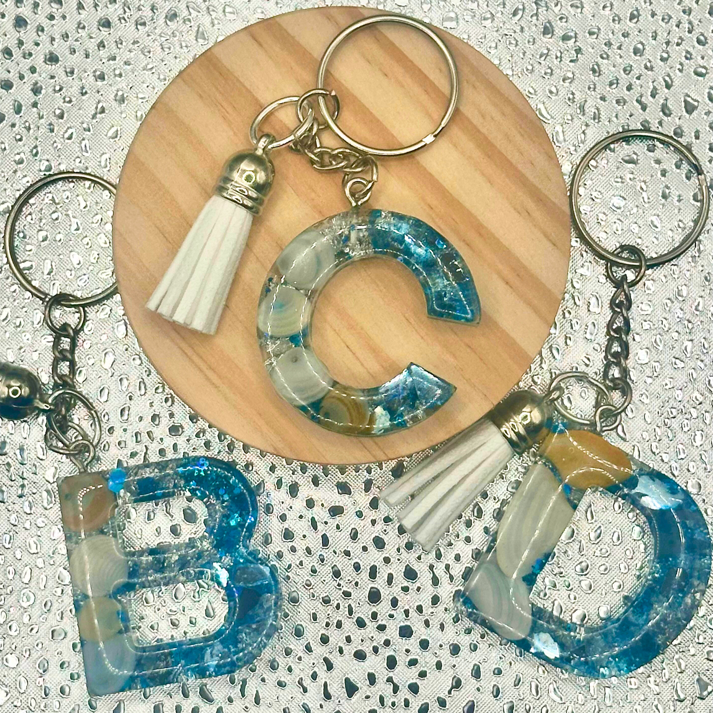 Personalized Resin Keychain- name, year, school and more!
