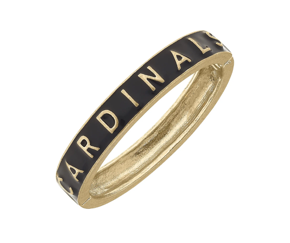 Louisville Cardinals Enamel Hinge Bangle