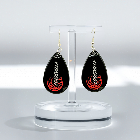 Louisville Cards Teardrop Earrings