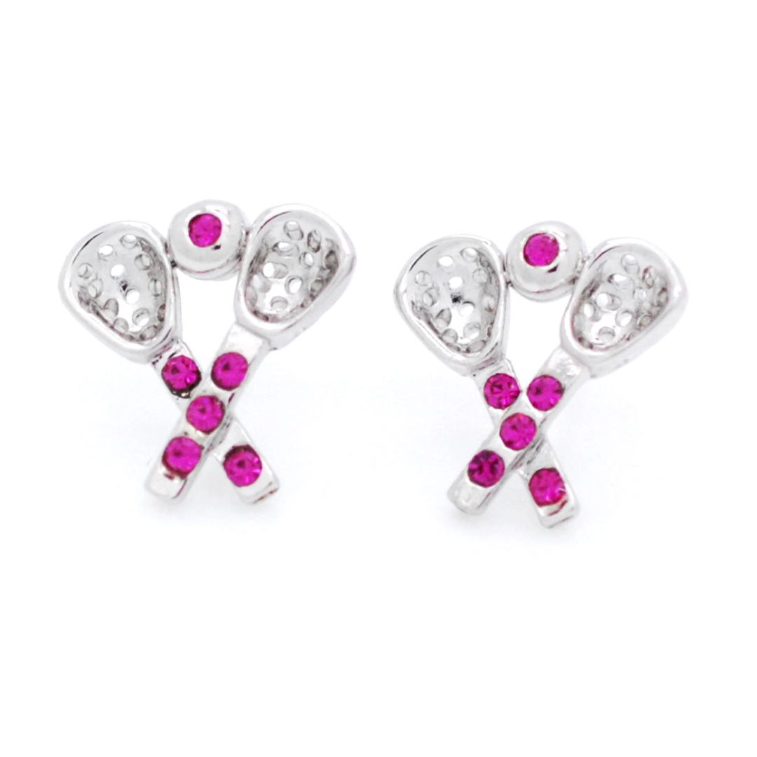 Lacrosse Post Earrings