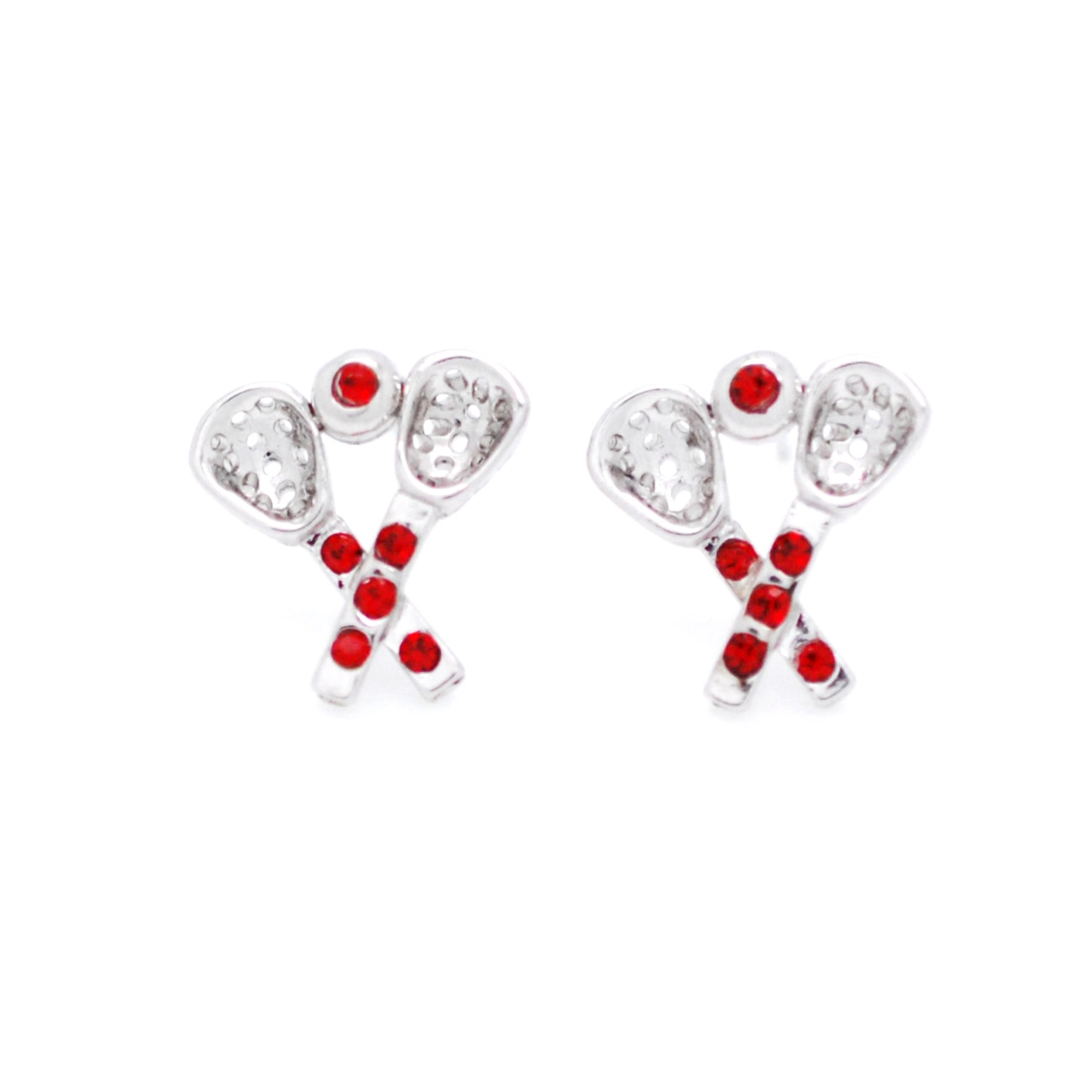 Lacrosse Post Earrings