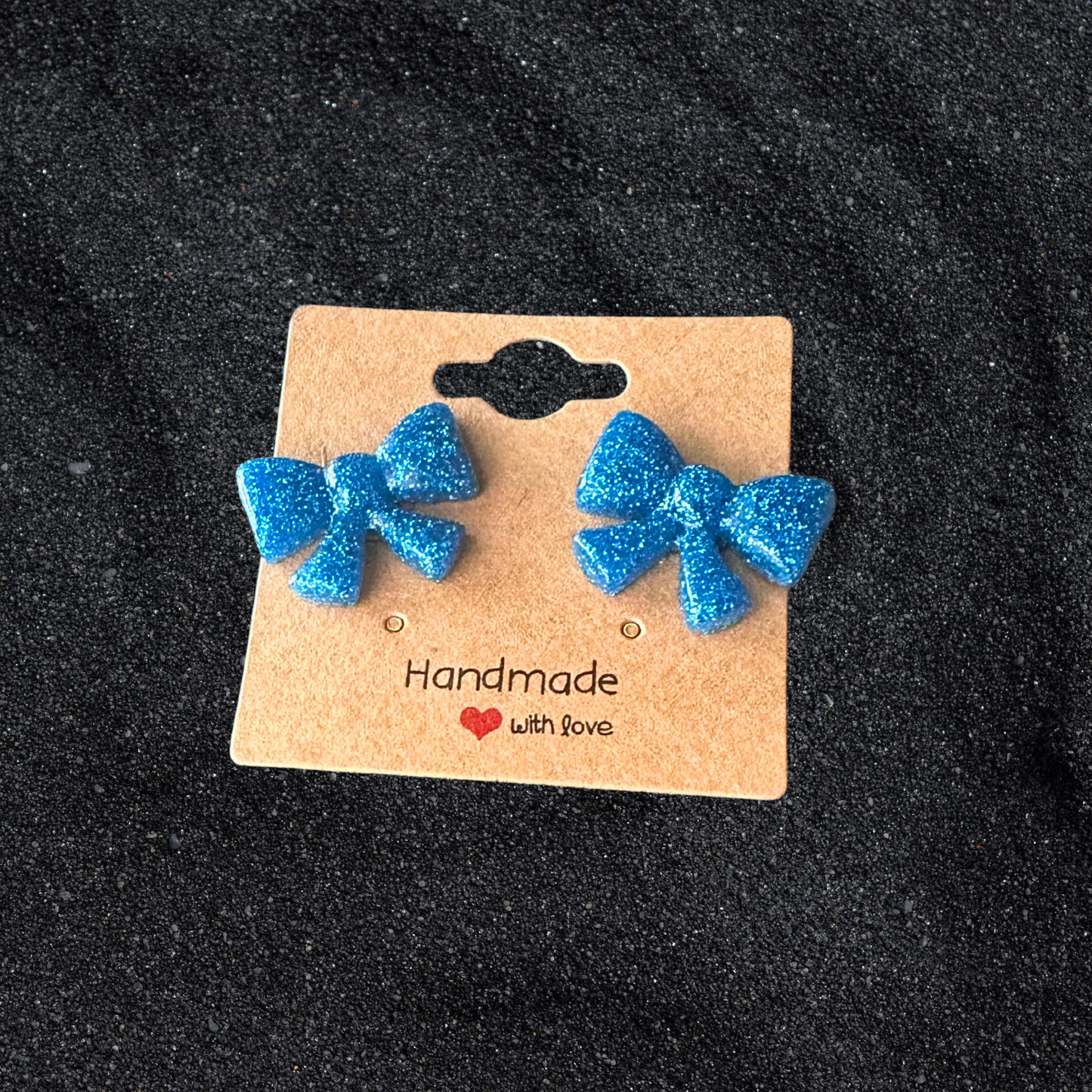 Glitter Resin Bows