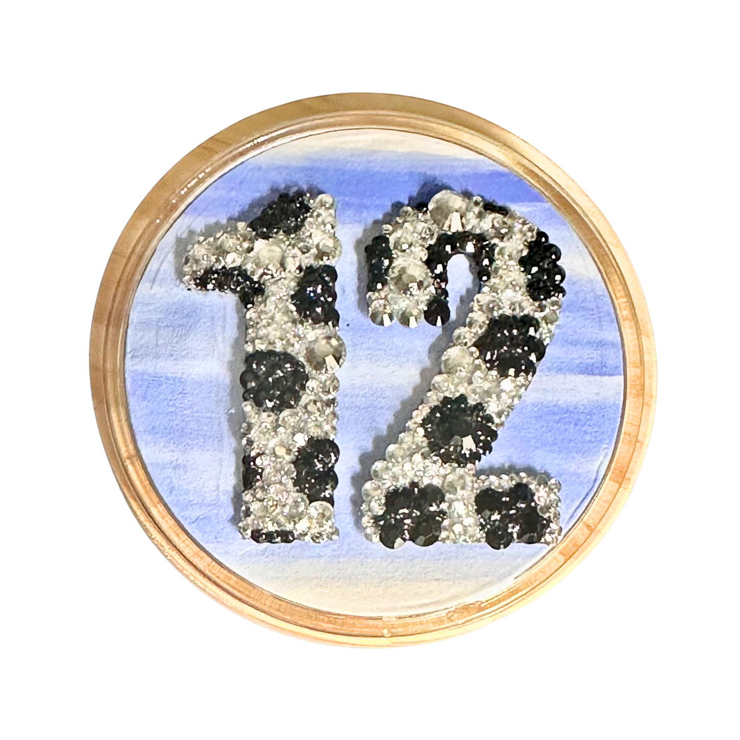 Custom Rhinestone Game Day Pins