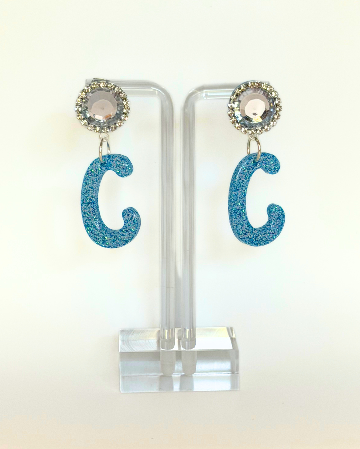 Luxe Letter Drop Earrings