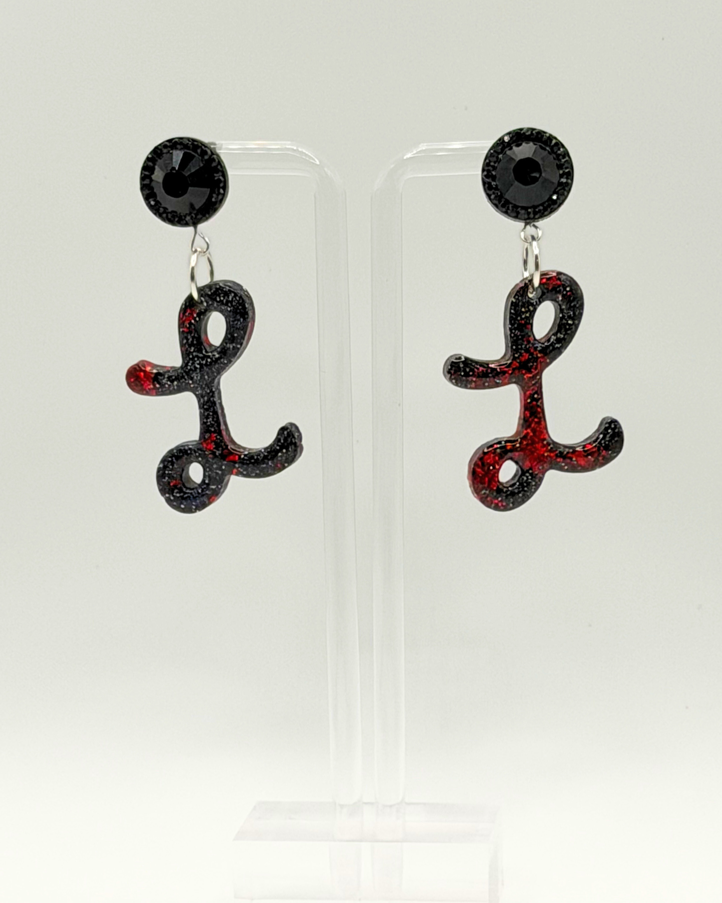 Luxe Letter Drop Earrings
