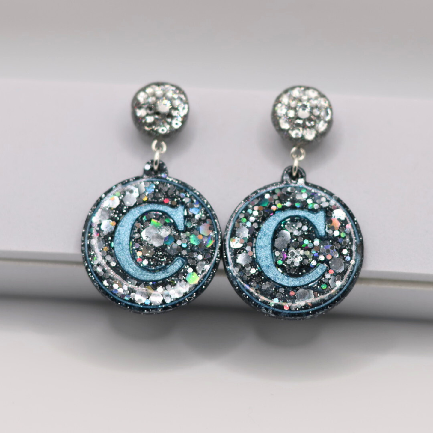 Collins Titans Custom Earrings