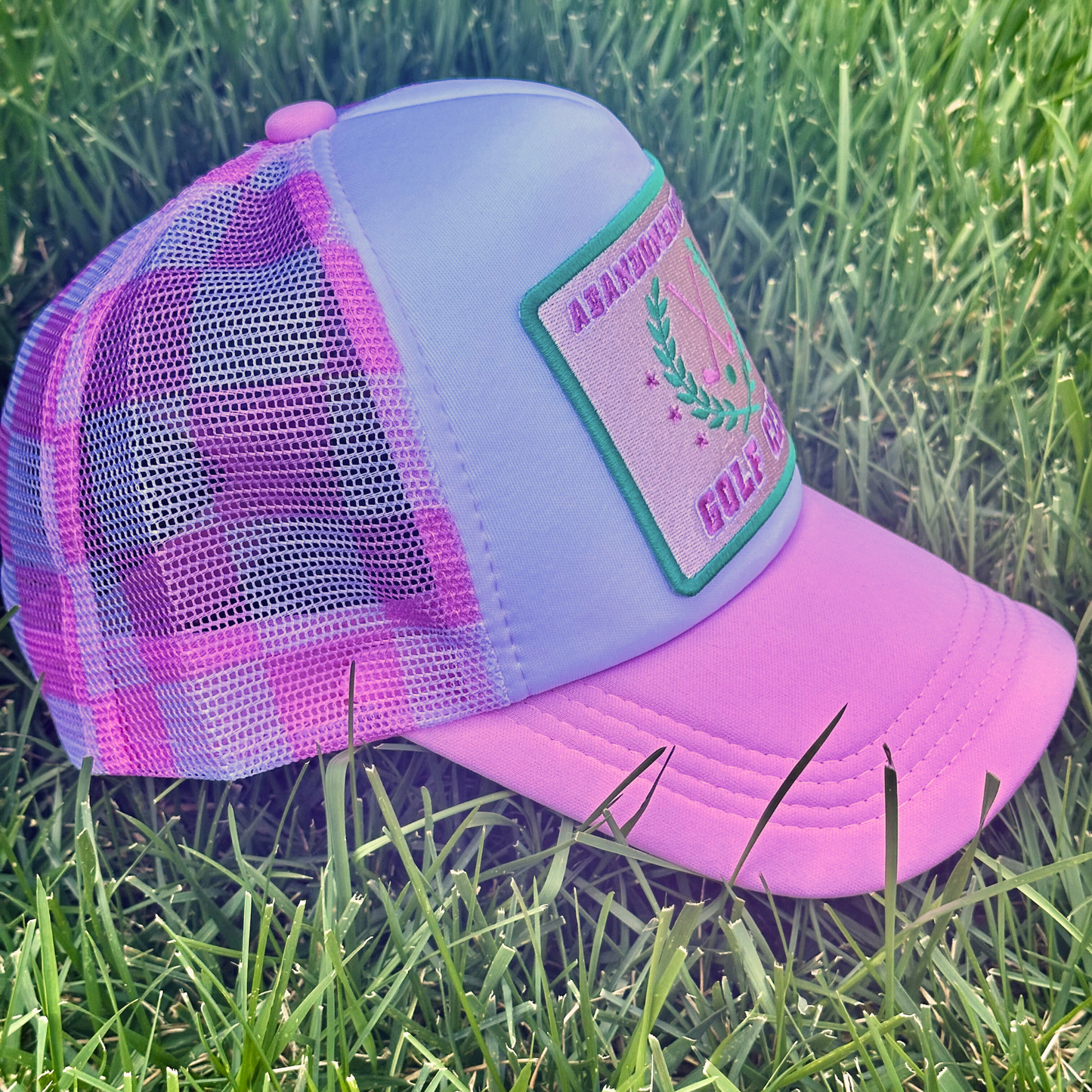 Abandoned Wives Golf Club Trucker Hat