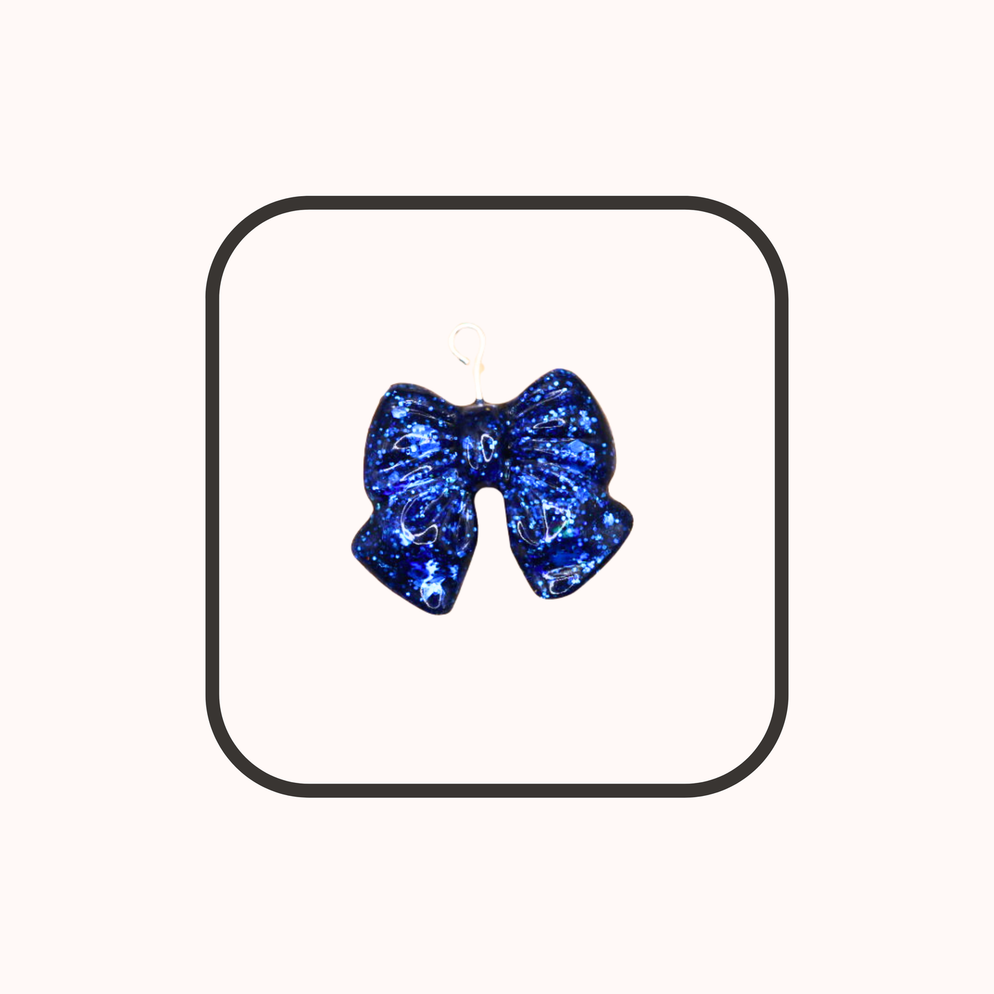 Glitter Resin Bows