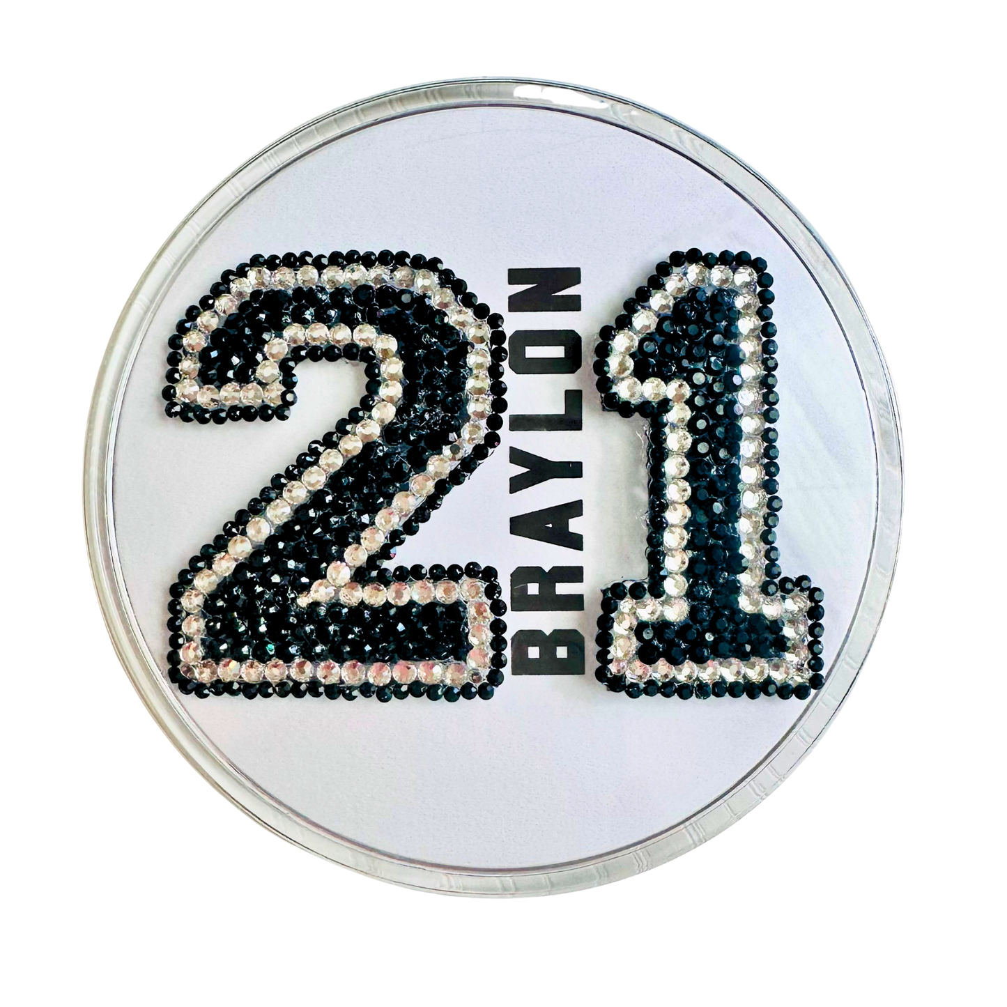 Custom Rhinestone Game Day Pins