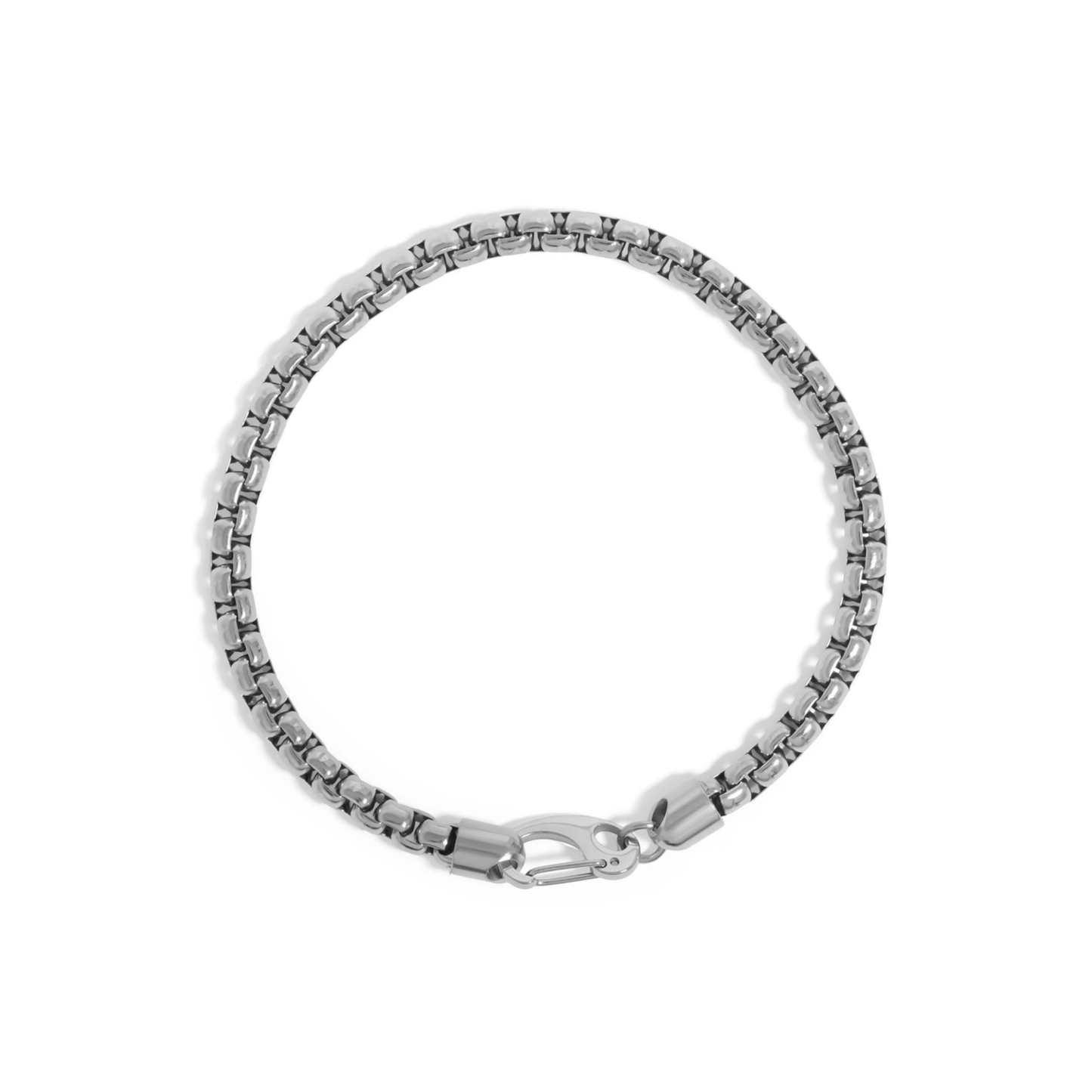 18K Gold Pvd Chain Metal Clasp Men's Bracelet