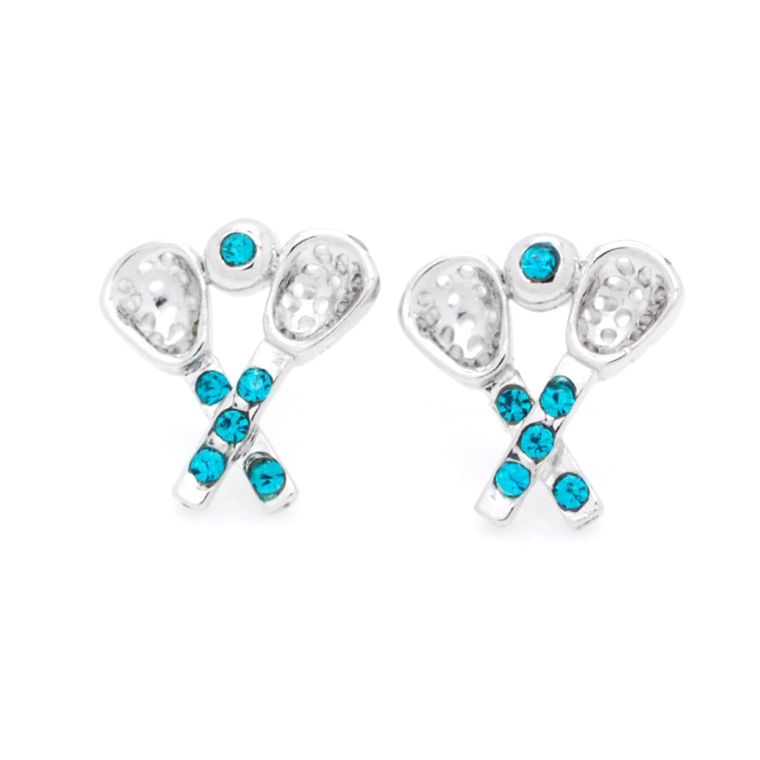 Lacrosse Post Earrings
